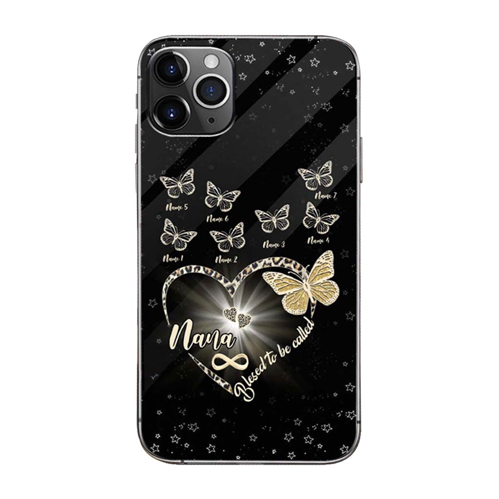 Blessed To Be Called Butterfly Heart - Grandma Personalized Phone Case 082021