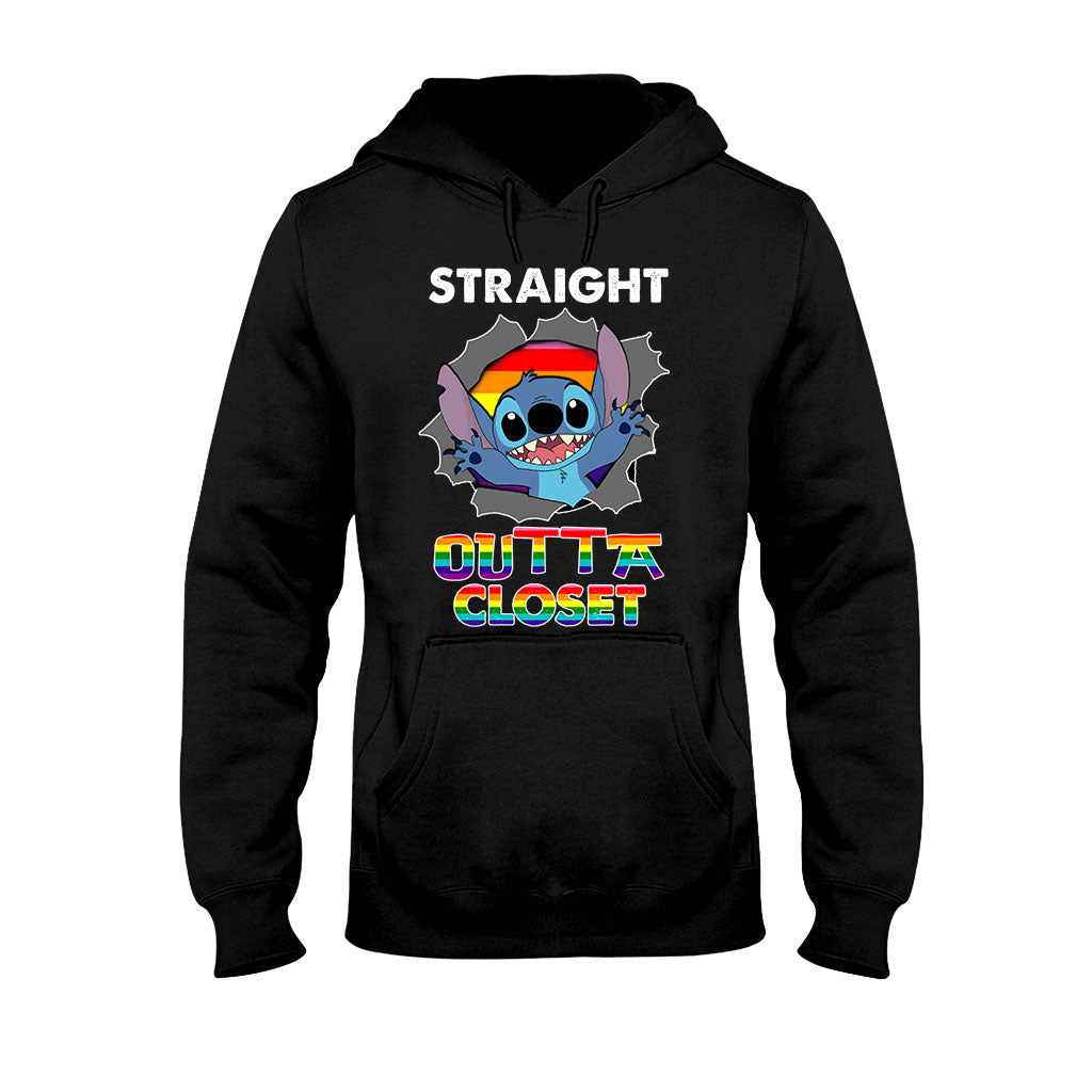 Straight Outta Closet - Personalized LGBT Support Kid Shirts