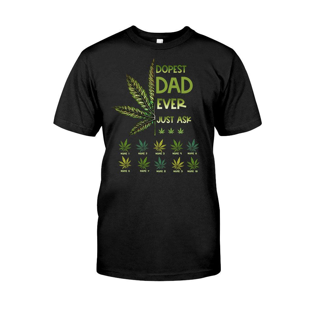 Dopest Dad Ever - Personalized Father's Day T-shirt and Hoodie