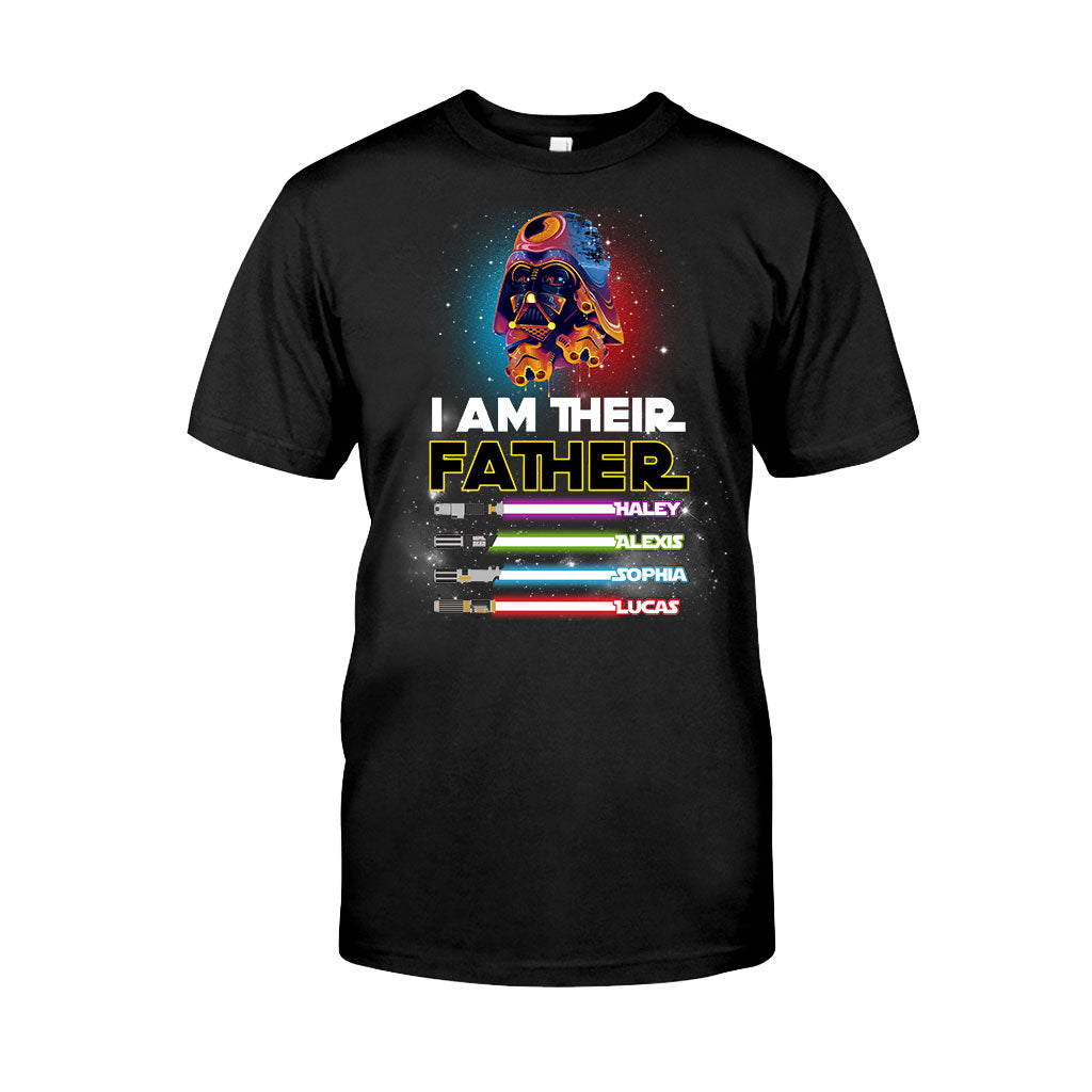 I Am Their Father - Personalized Father's day The Force T-shirt and Hoodie