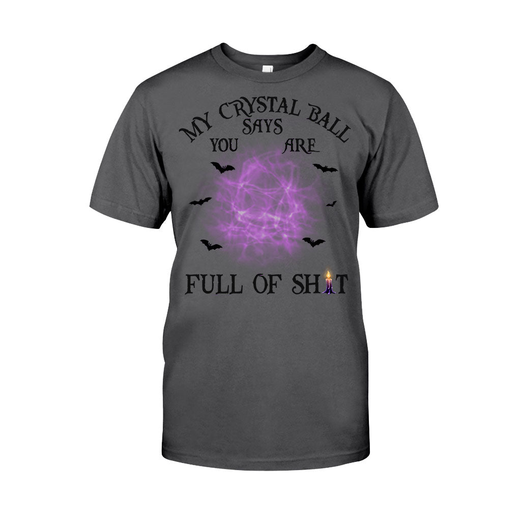 My Crystal Ball Says - Personalized Witch T-shirt and Hoodie