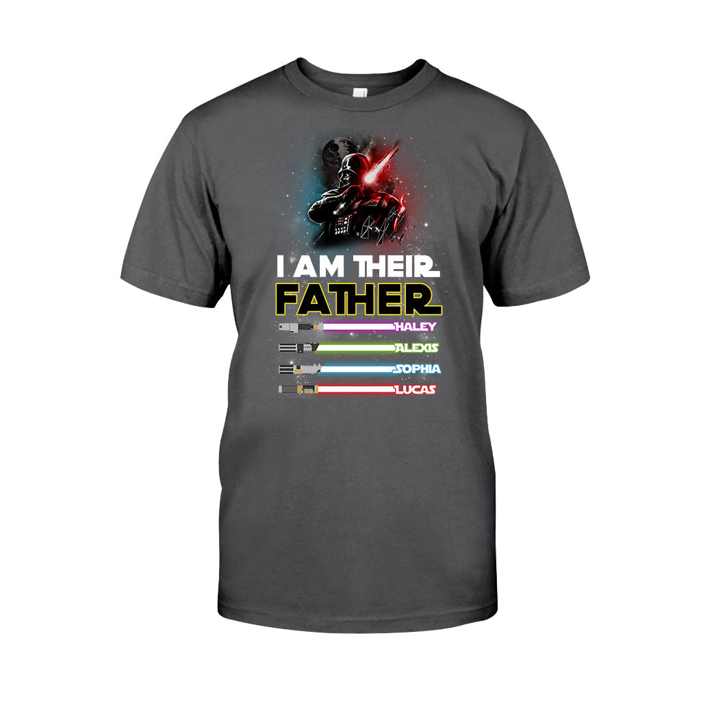 I Am Their Father - Personalized Father's Day The Force T-shirt and Hoodie