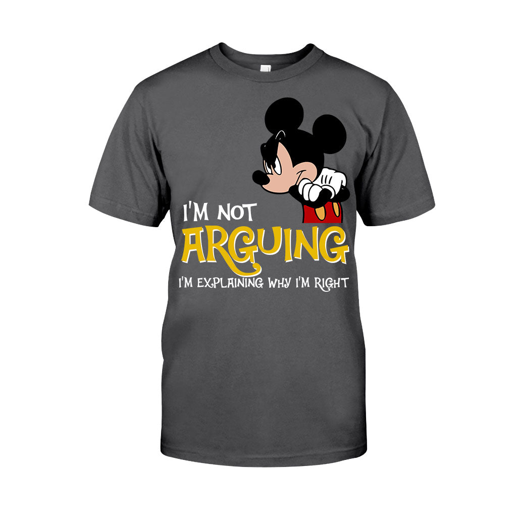 I'm Not Arguing - Mouse T-shirt and Hoodie 102021