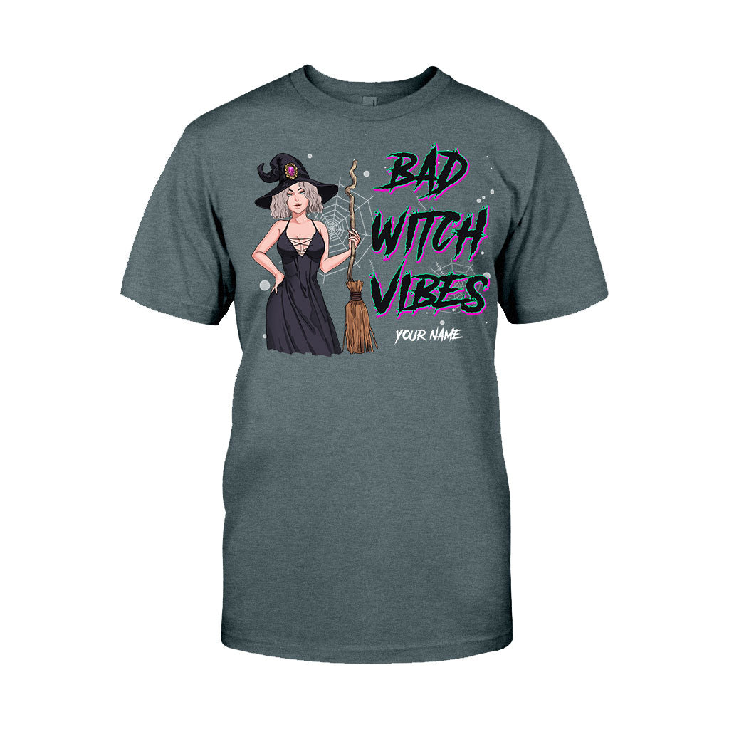 Bad Witch Vibes - Personalized Witch T-shirt and Hoodie