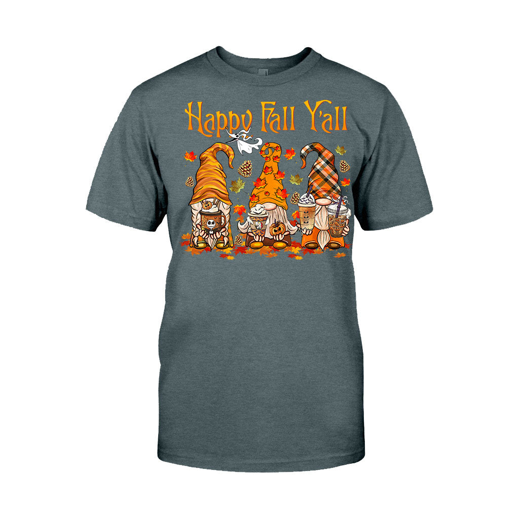 Happy Fall Y'all - Halloween Nightmare T-shirt and Hoodie