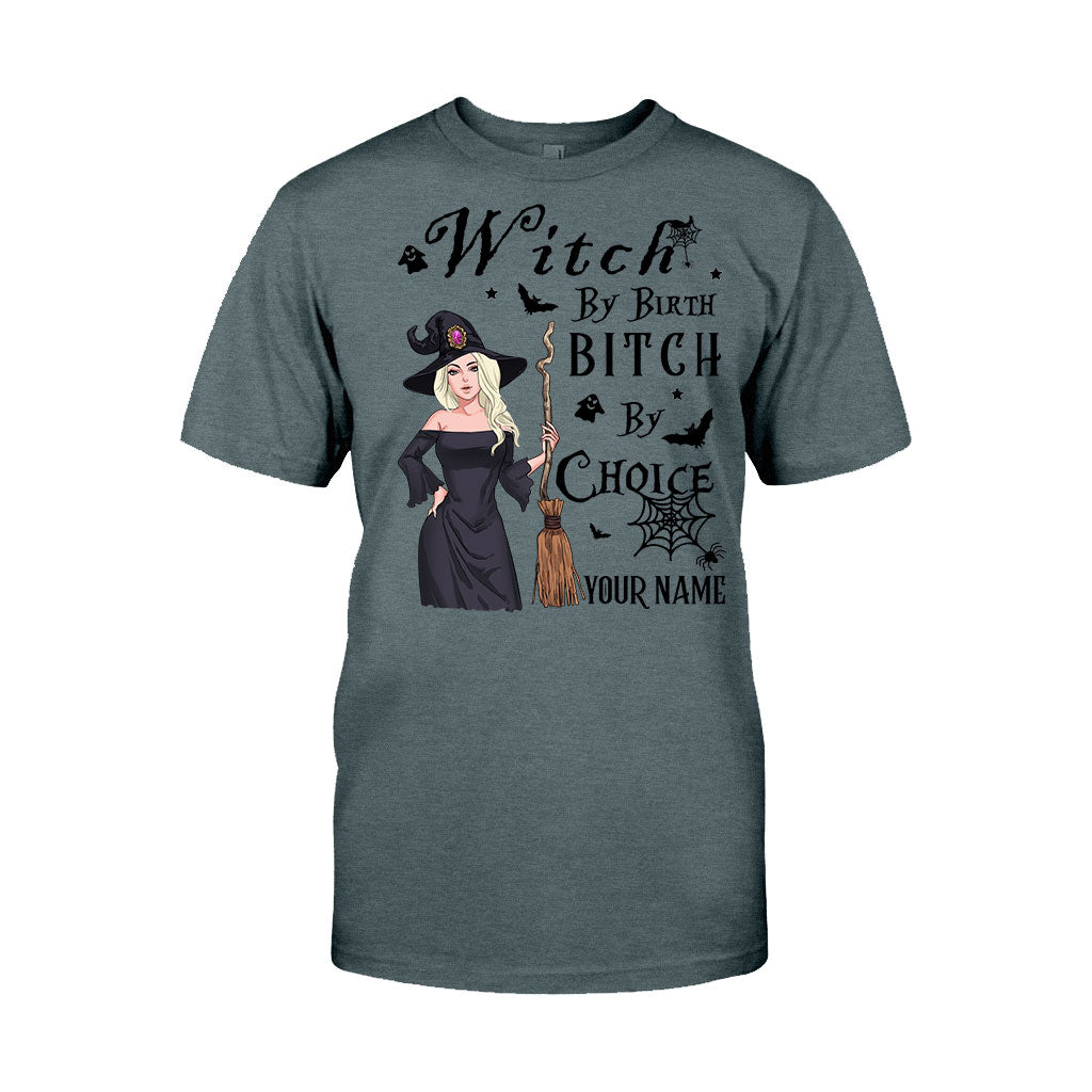 Witch By Birth - Personalized Witch T-shirt and Hoodie