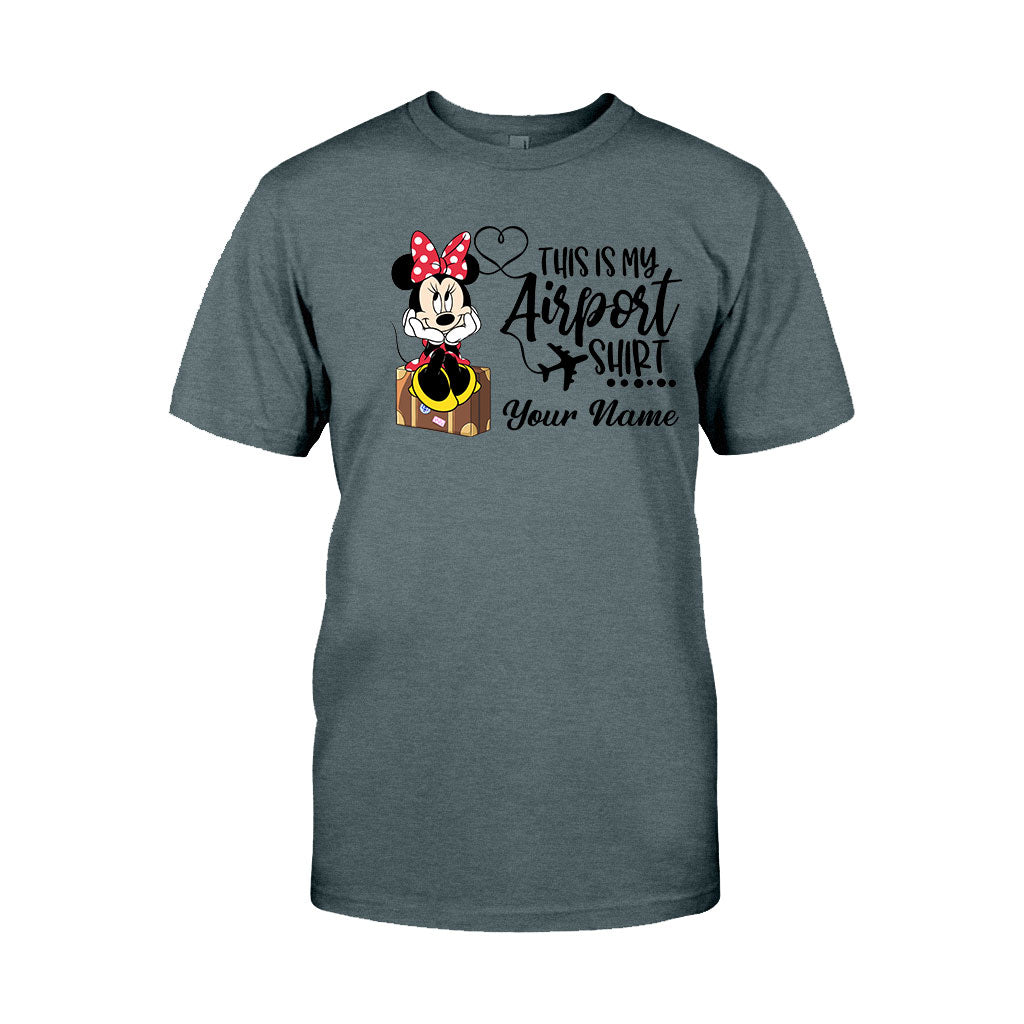 This Is My Airport Shirt - Personalized Mouse T-shirt and Hoodie