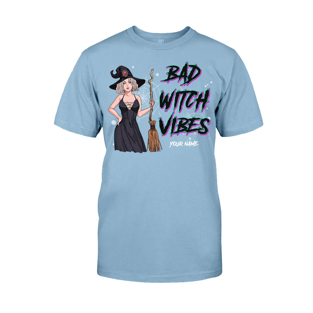 Bad Witch Vibes - Personalized Witch T-shirt and Hoodie