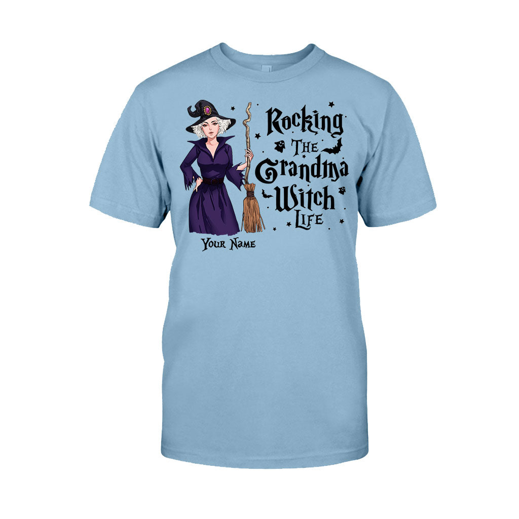 Rocking The Grandma Witch Life - Personalized Witch T-shirt and Hoodie