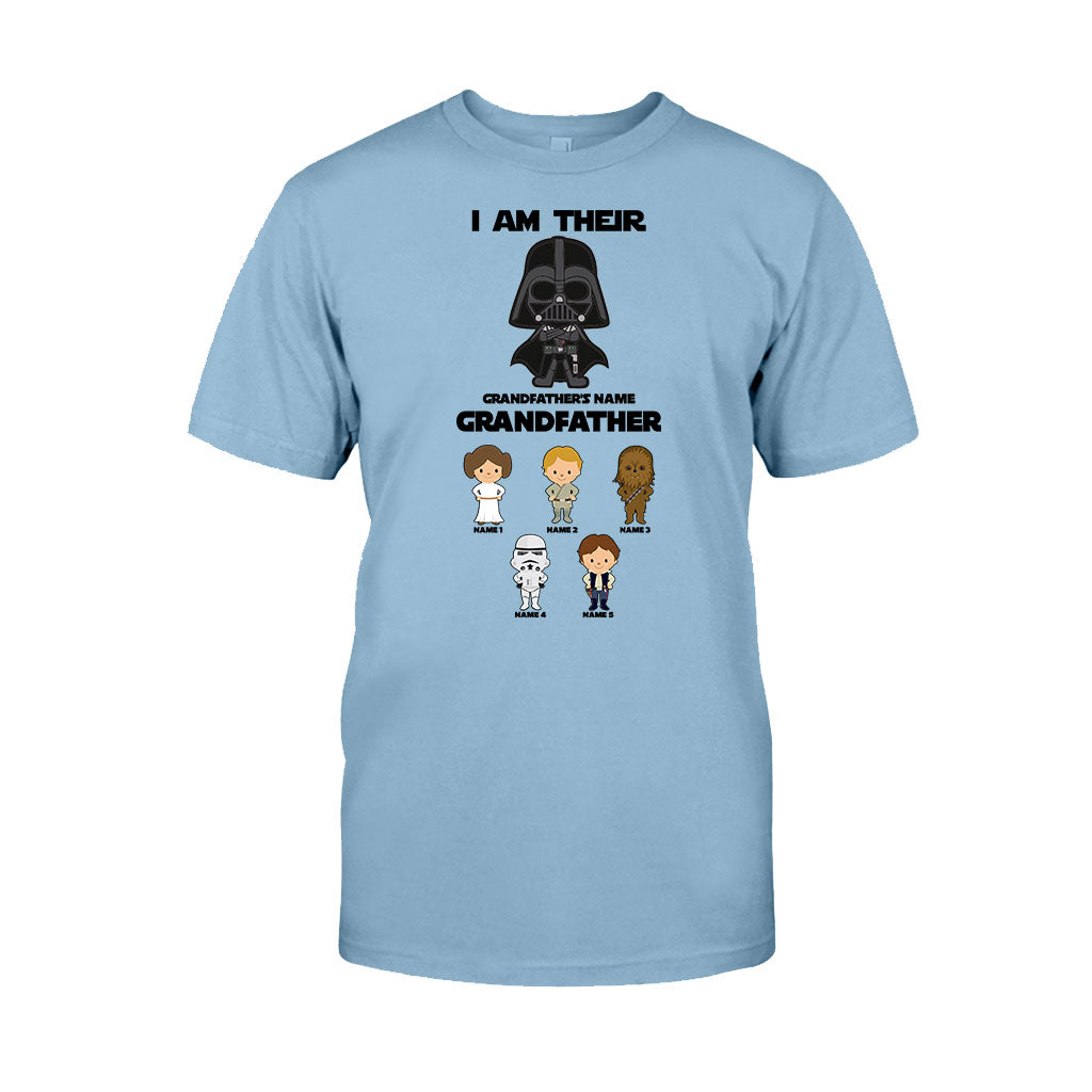 I Am Their Grandfather - Personalized Father's Day The Force T-shirt and Hoodie