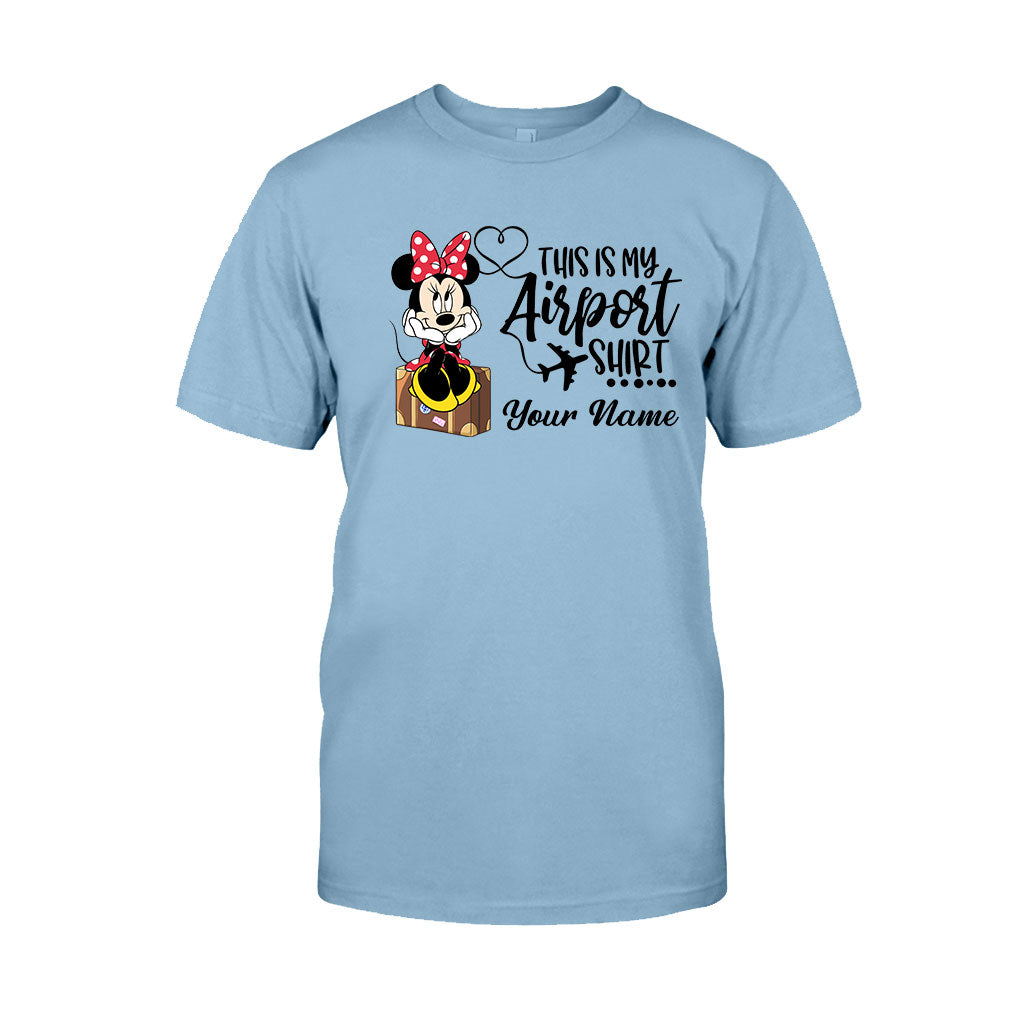 This Is My Airport Shirt - Personalized Mouse T-shirt and Hoodie