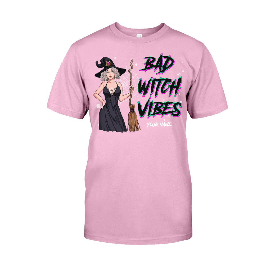 Bad Witch Vibes - Personalized Witch T-shirt and Hoodie