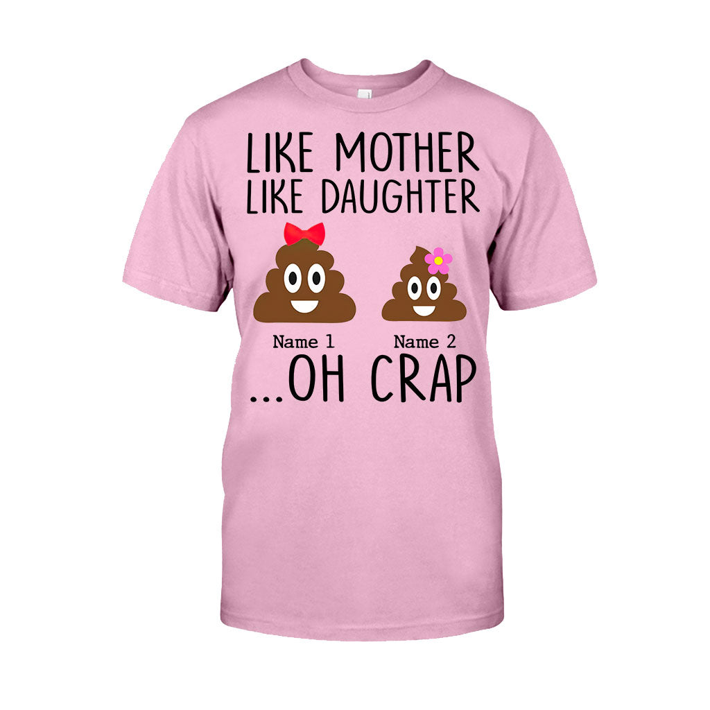 Like Mother Like Daughter - Personalized Mother's Day Father's Day T-shirt and Hoodie