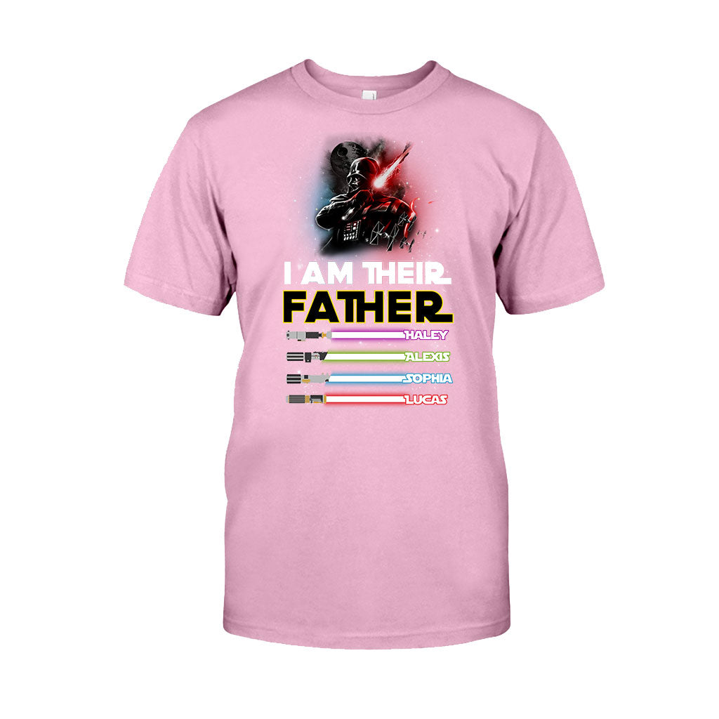 I Am Their Father - Personalized Father's Day The Force T-shirt and Hoodie