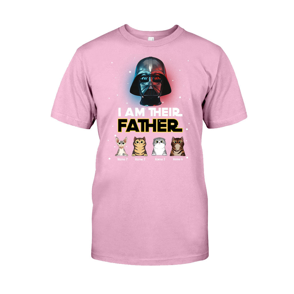 I Am Their Father - Personalized Father's Day Cat T-shirt and Hoodie