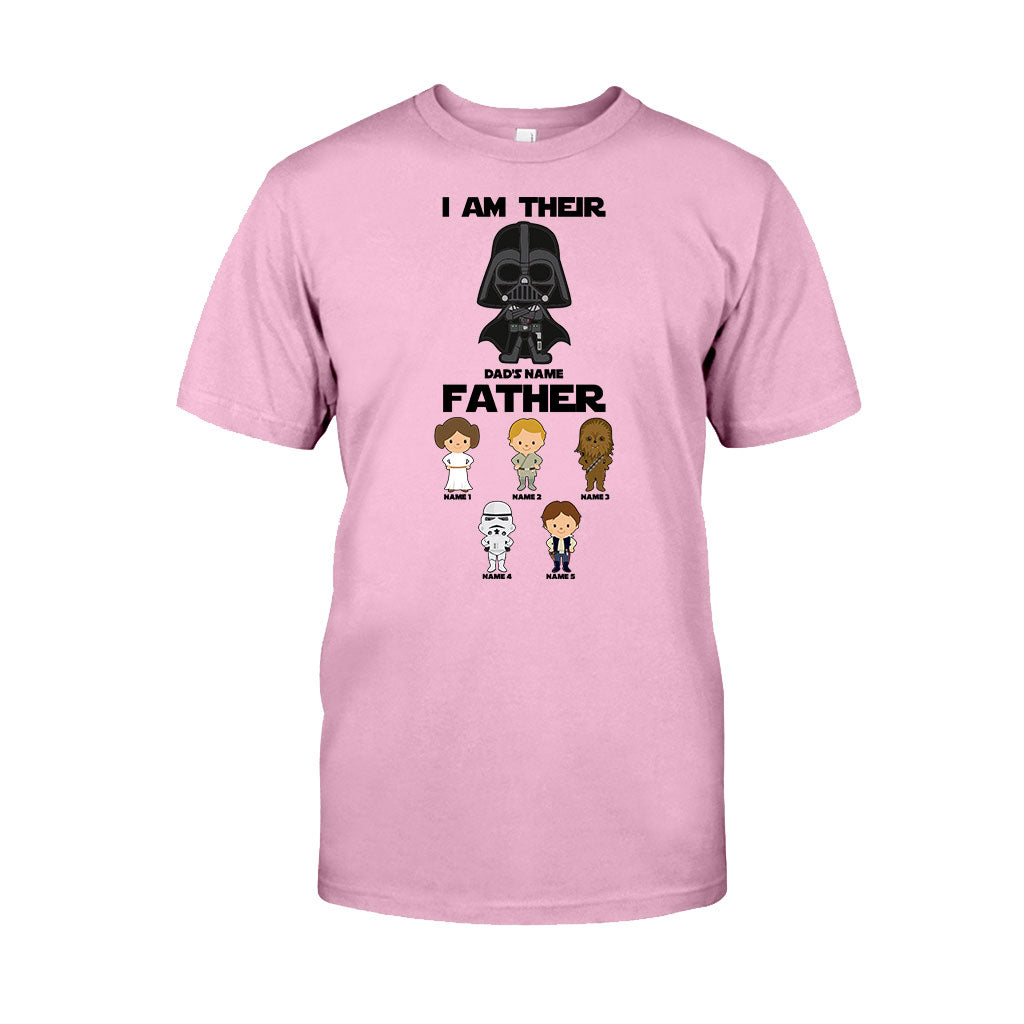 I Am Their Father - Personalized Father's Day The Force T-shirt and Hoodie