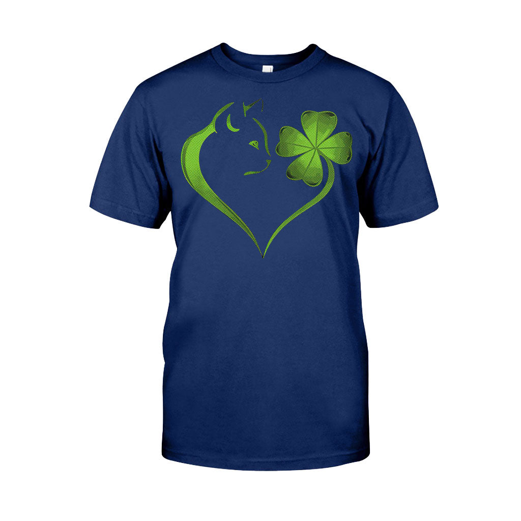 Cat Heart Irish - T-shirt and Hoodie 0119