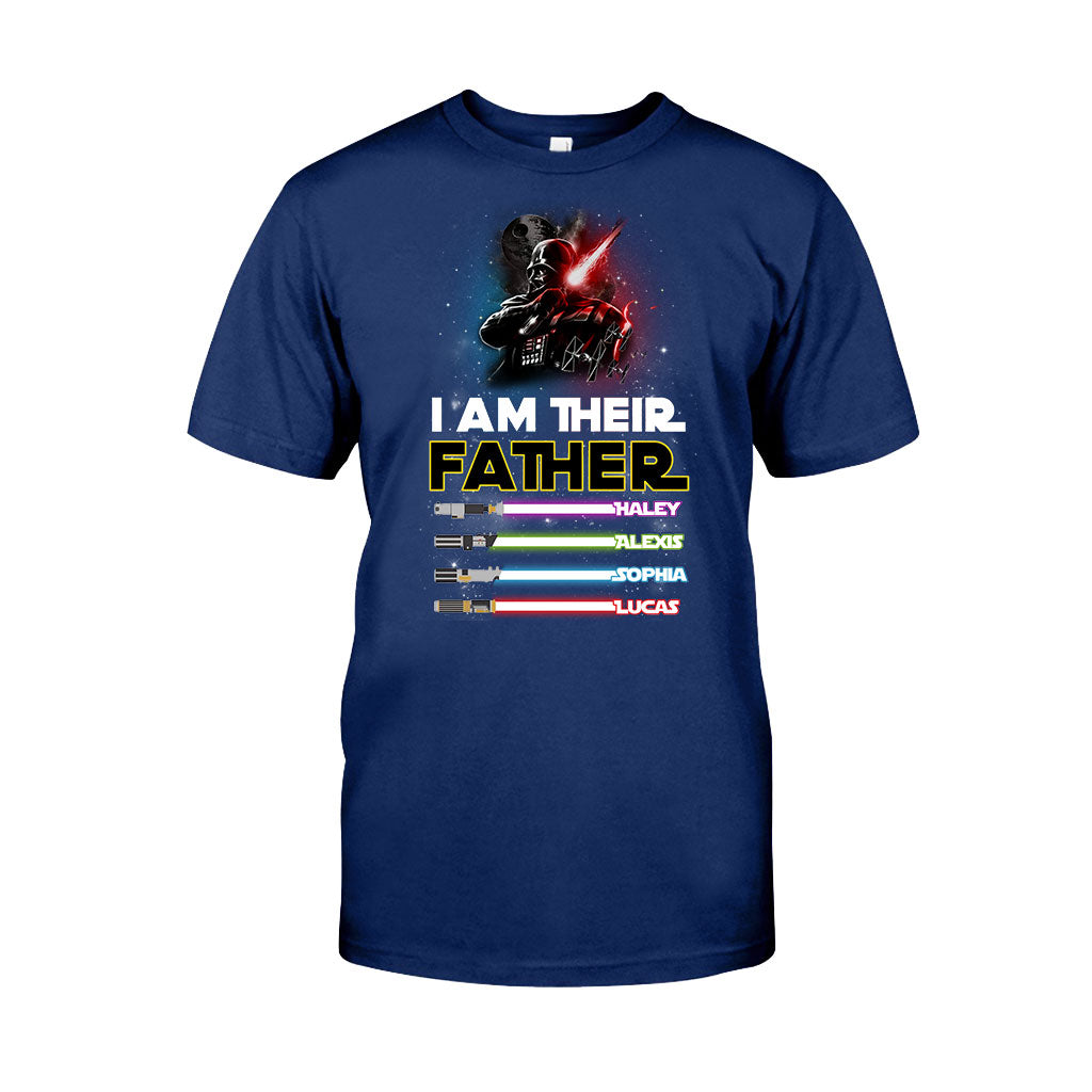 I Am Their Father - Personalized Father's Day The Force T-shirt and Hoodie