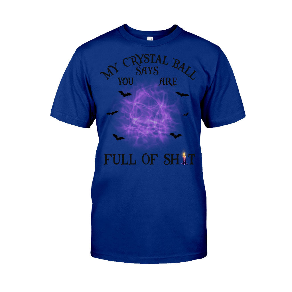 My Crystal Ball Says - Personalized Witch T-shirt and Hoodie