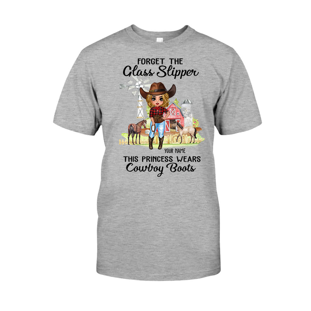 This Princess Wears Cowboy Boots - Personalized Horse T-shirt and Hoodie