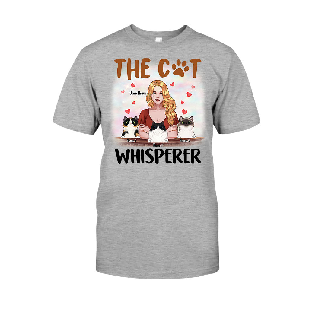 The Cat Whisperer - Personalized Mother's Day Cat T-shirt and Hoodie
