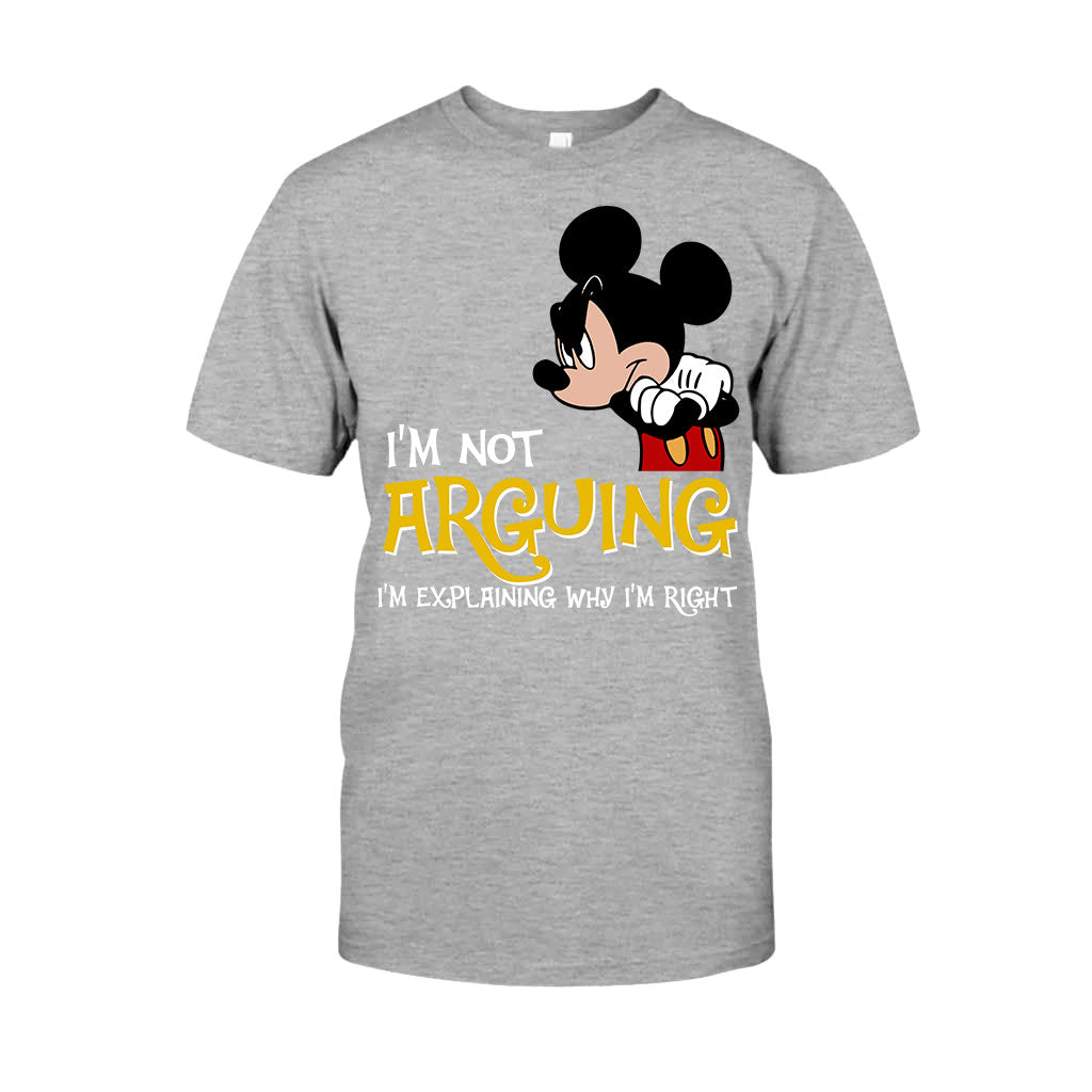 I'm Not Arguing - Mouse T-shirt and Hoodie 102021