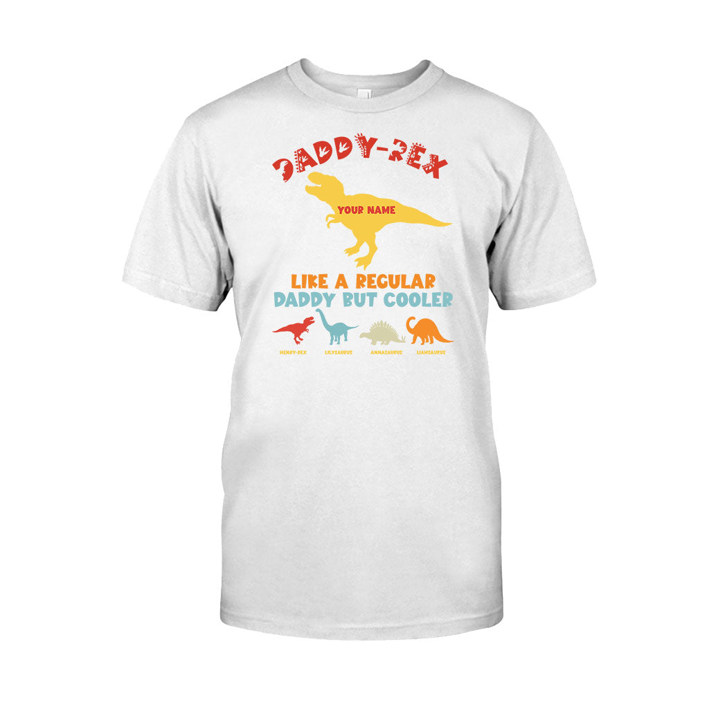 Daddy Rex - Personalized Father's Day Dinosaur T-shirt and Hoodie