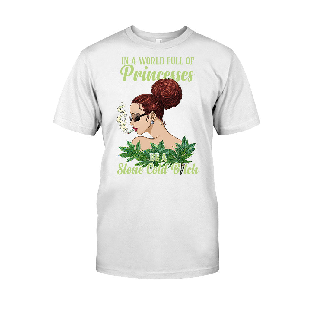 In A World Full Of Princesses - Personalized Weed T-shirt and Hoodie