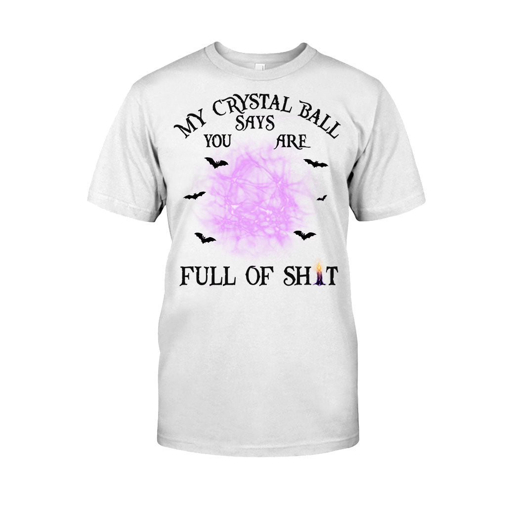 My Crystal Ball Says - Personalized Witch T-shirt and Hoodie