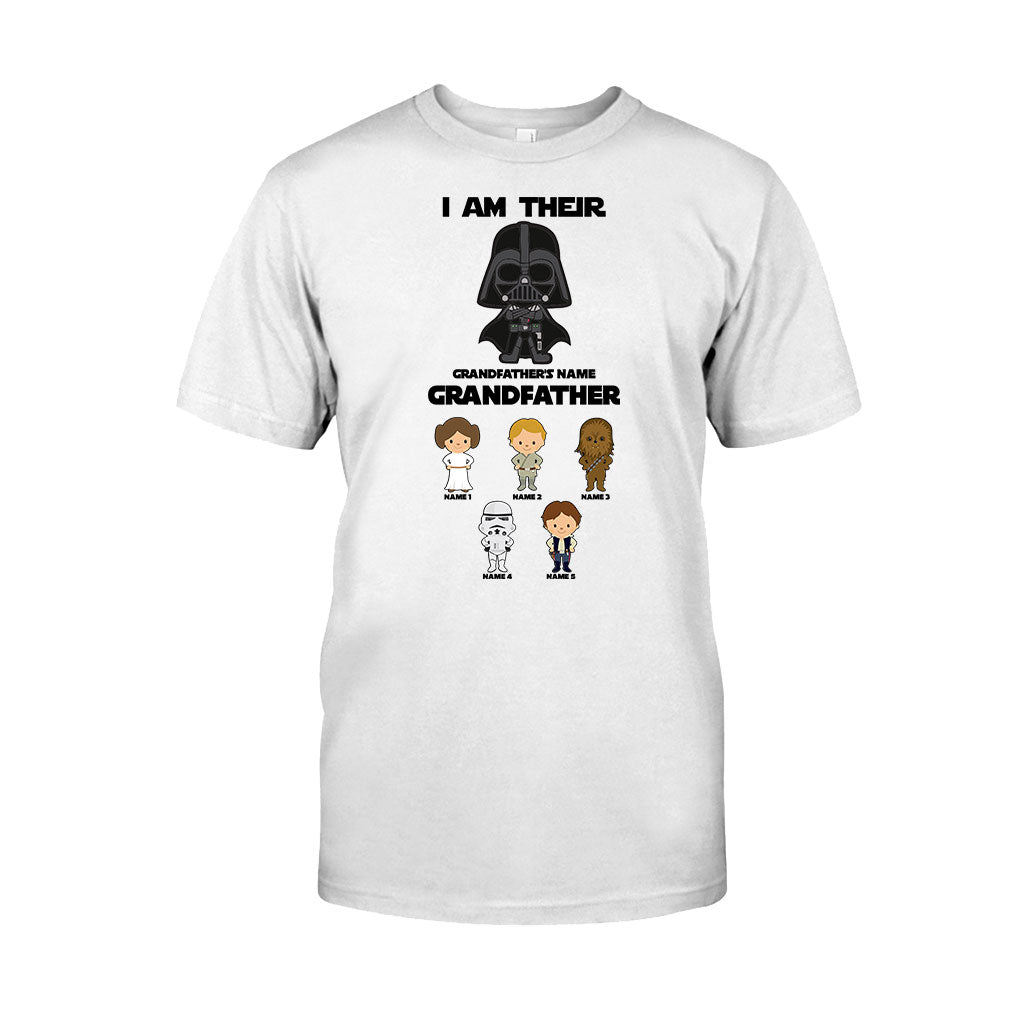 I Am Their Grandfather - Personalized Father's Day The Force T-shirt and Hoodie