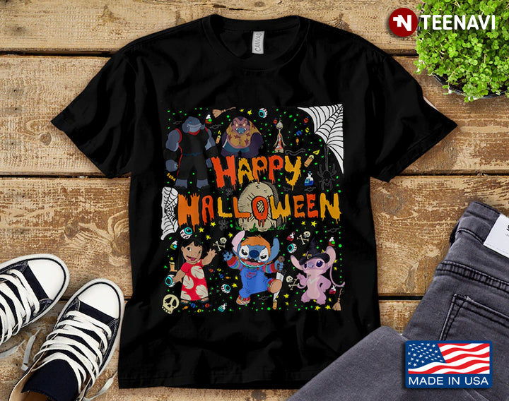 Happy Halloween Ohana T-shirt and Hoodie 0823