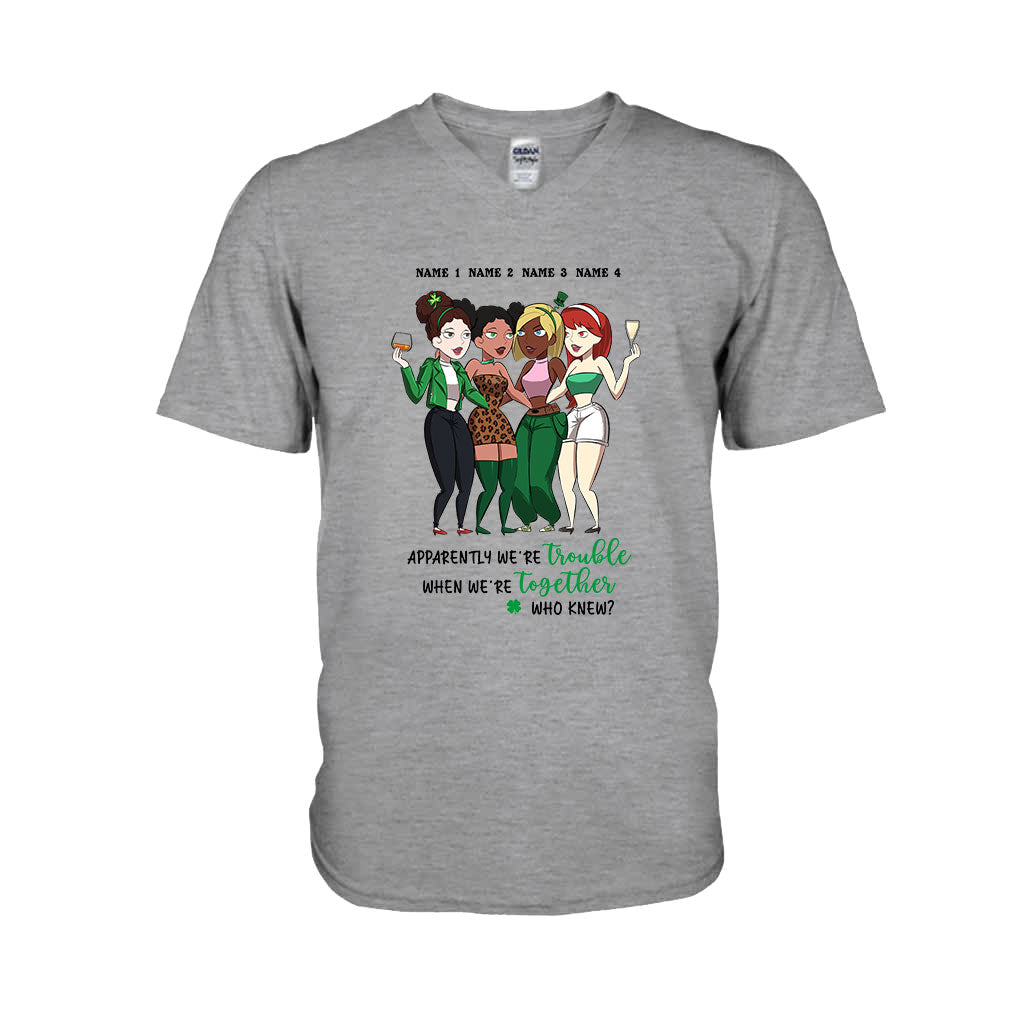 Shenanigans Coordinators - Personalized St. Patrick‘s Day Bestie T-shirt and Hoodie