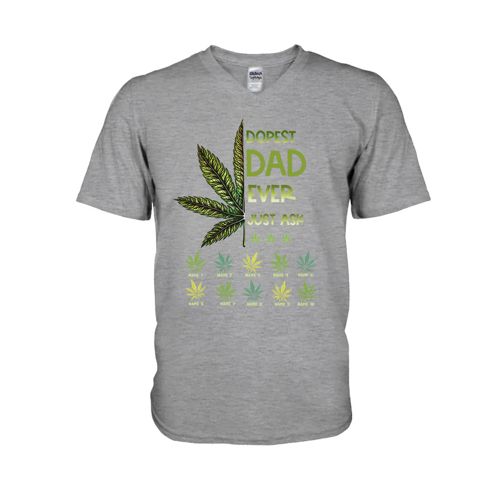 Dopest Dad Ever - Personalized Father's Day T-shirt and Hoodie