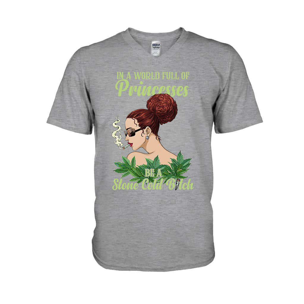 In A World Full Of Princesses - Personalized Weed T-shirt and Hoodie