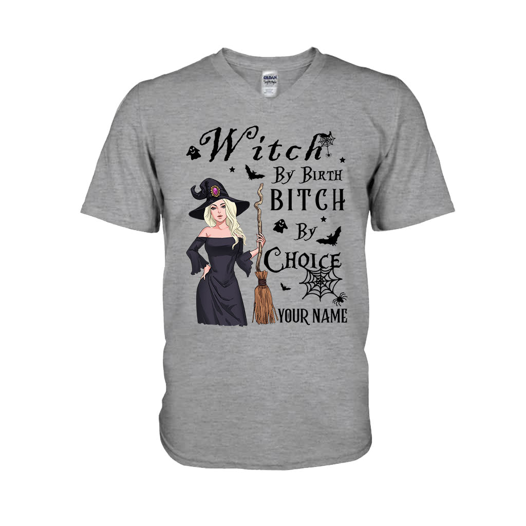 Witch By Birth - Personalized Witch T-shirt and Hoodie