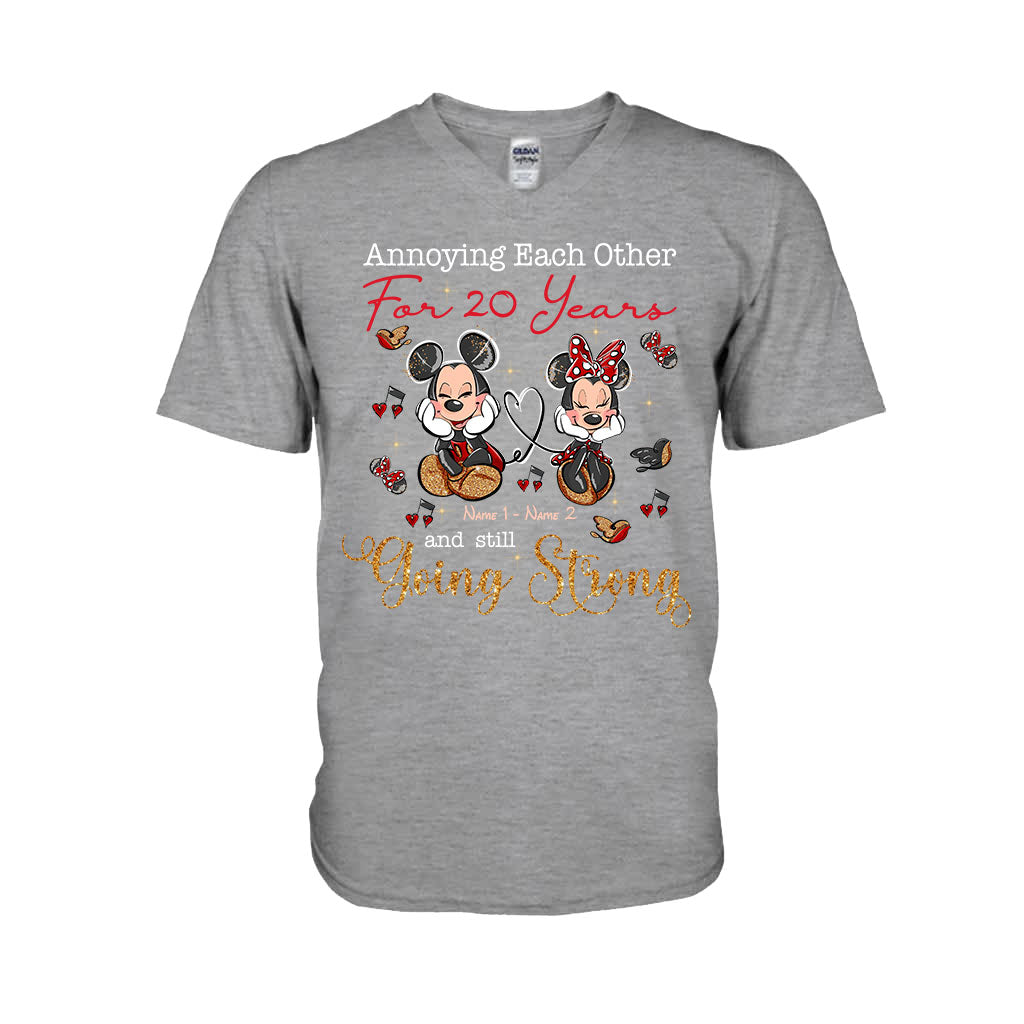 Annoying Each Other - Personalized Mouse T-shirt and Hoodie