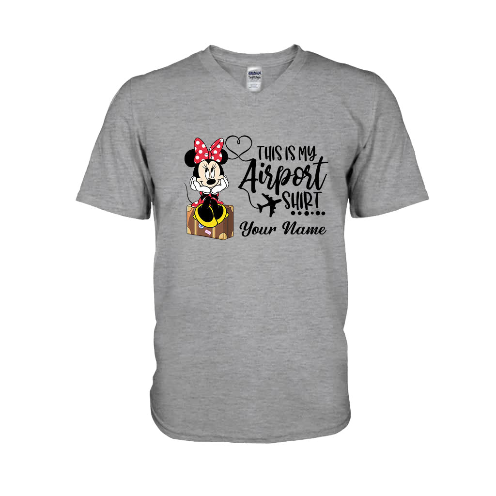 This Is My Airport Shirt - Personalized Mouse T-shirt and Hoodie