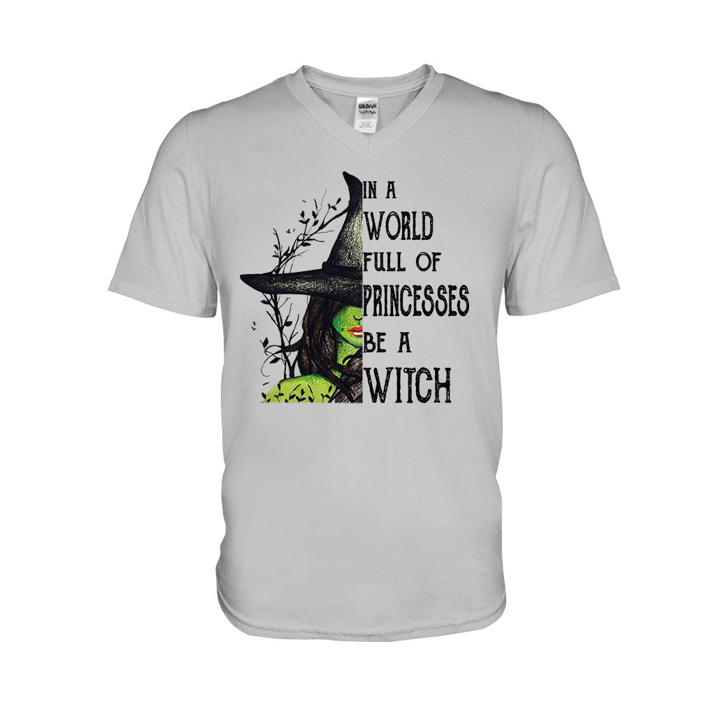 In A World Full Of Princesses Halloween  - Witch T-shirt And Hoodie 082021