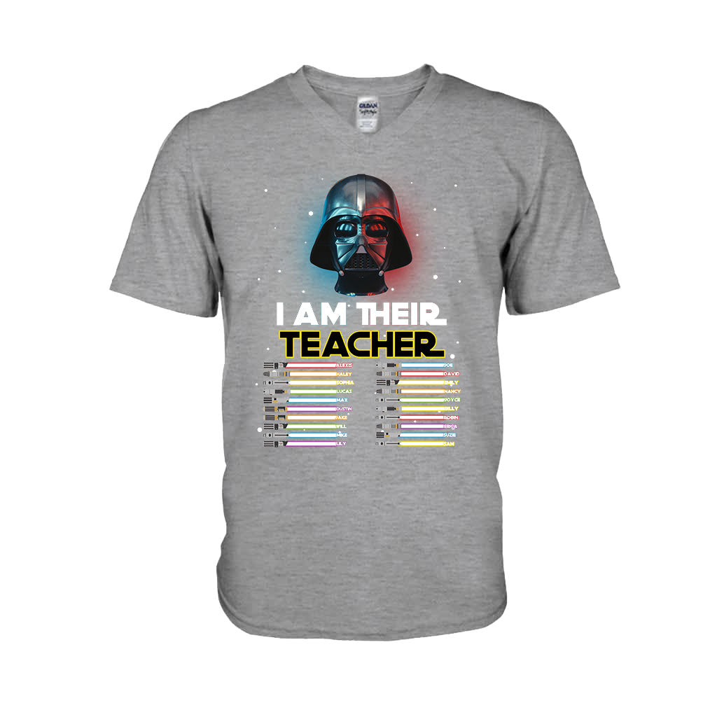 I Am Their Teacher - Personalized T-shirt and Hoodie