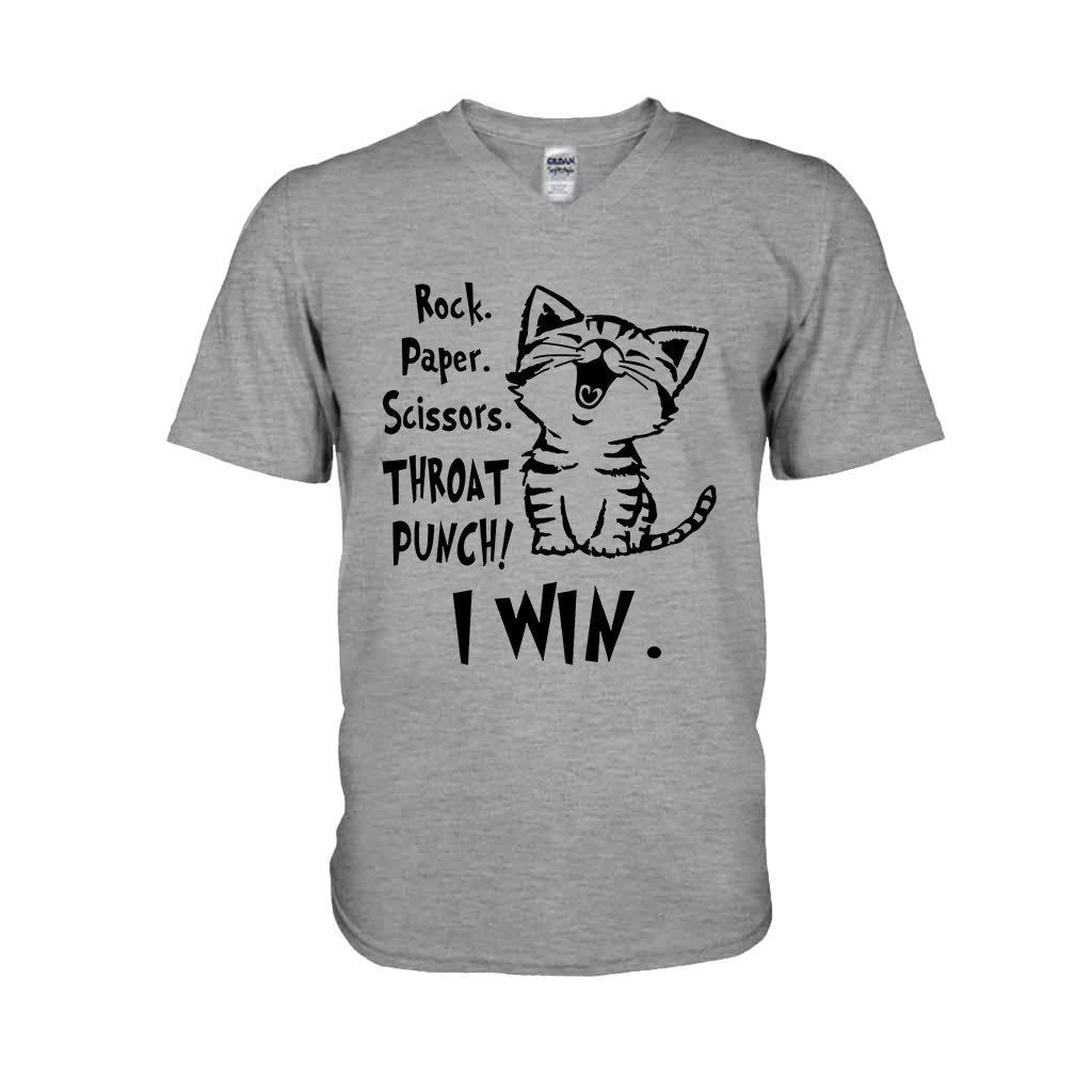 Rock Paper - Cat T-shirt And Hoodie 062021