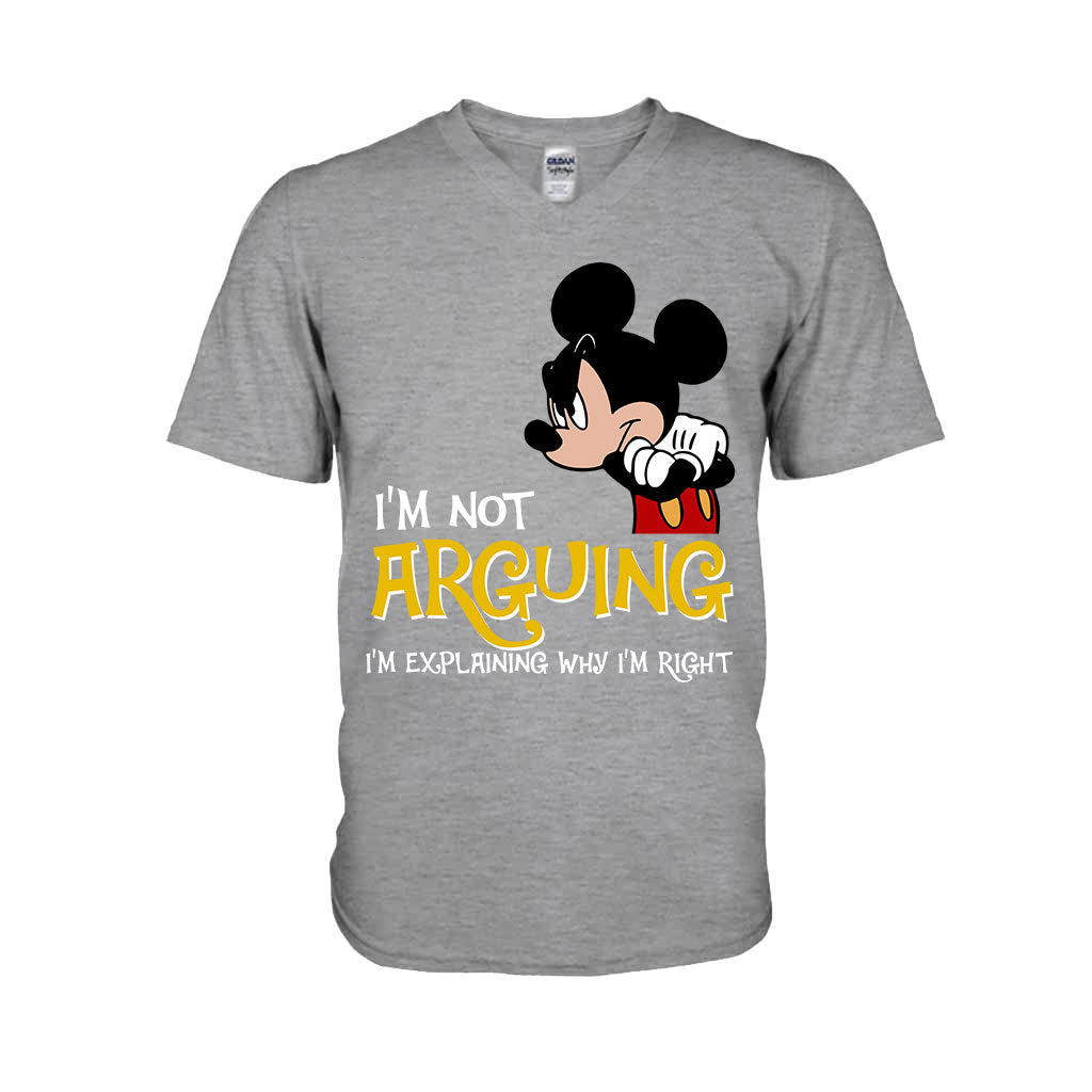 I'm Not Arguing - Mouse T-shirt and Hoodie 102021