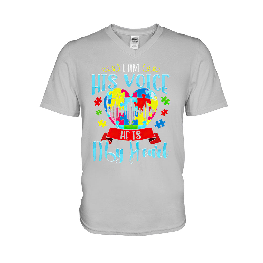 I'm His Voice - Autism Awareness T-shirt And Hoodie 062021