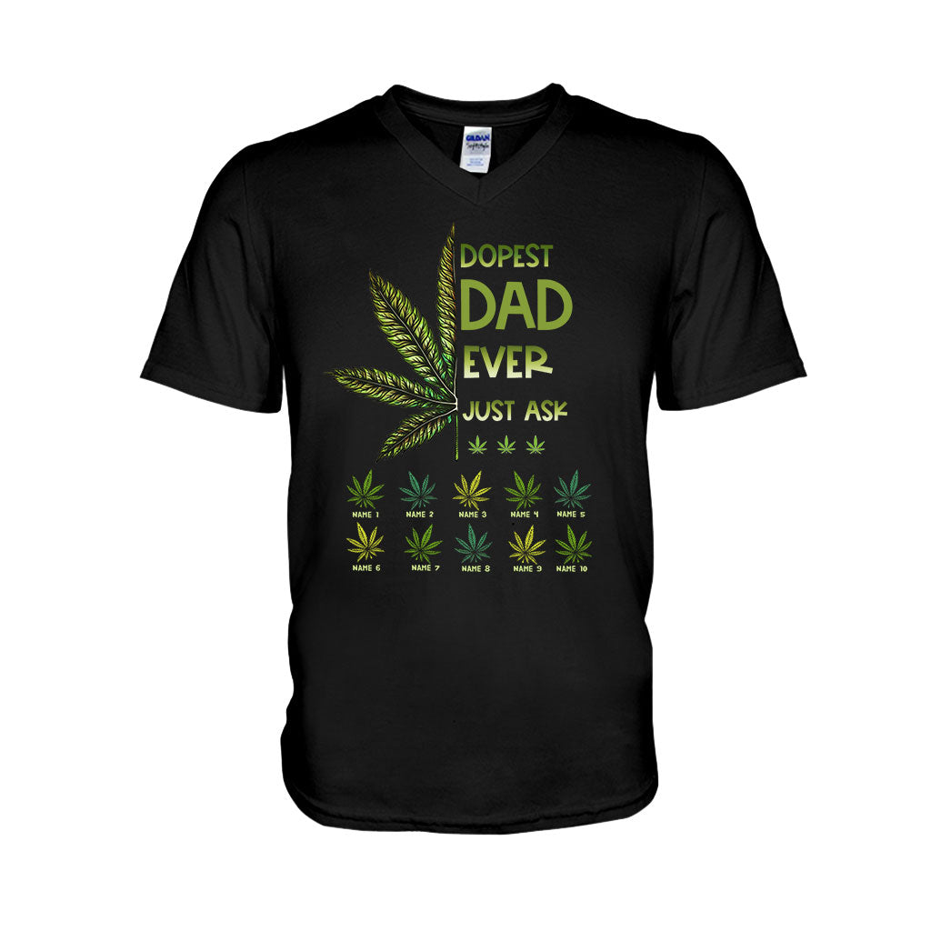 Dopest Dad Ever - Personalized Father's Day T-shirt and Hoodie