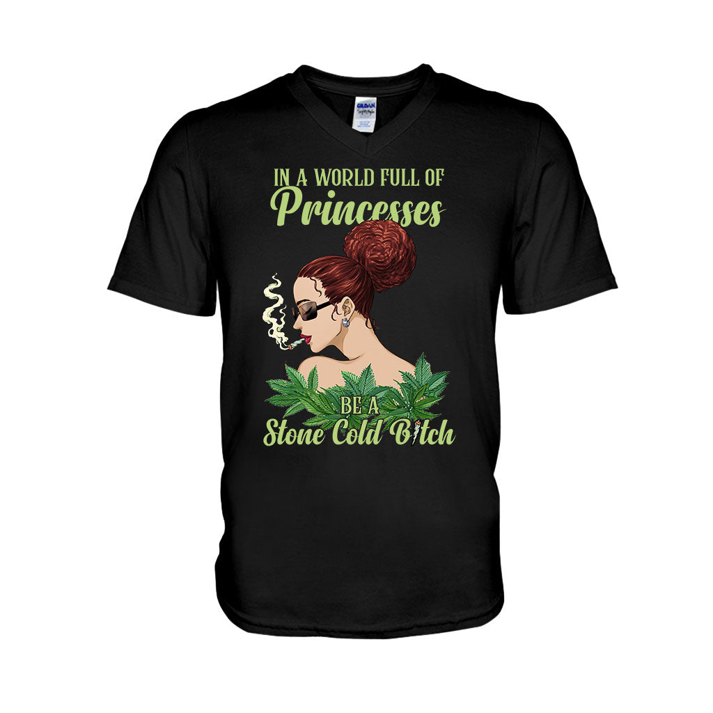 In A World Full Of Princesses - Personalized Weed T-shirt and Hoodie