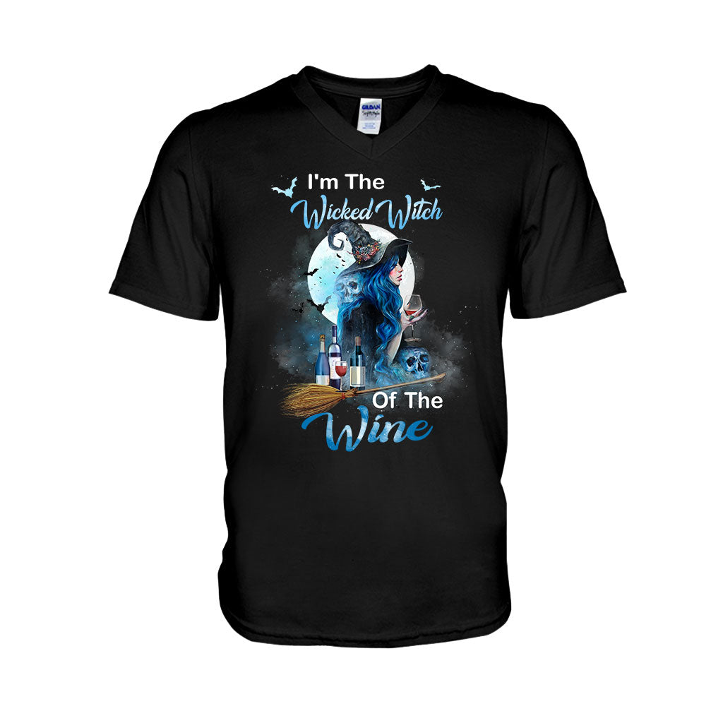 I'm The Wicked Witch Of The Wine Halloween T-shirt And Hoodie