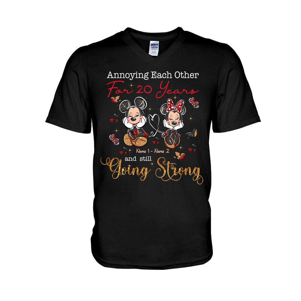 Annoying Each Other - Personalized Mouse T-shirt and Hoodie