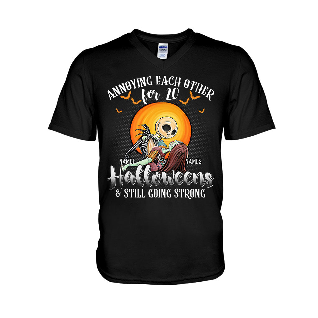 Annoying Each Other - Personalized Halloween Nightmare T-shirt and Hoodie