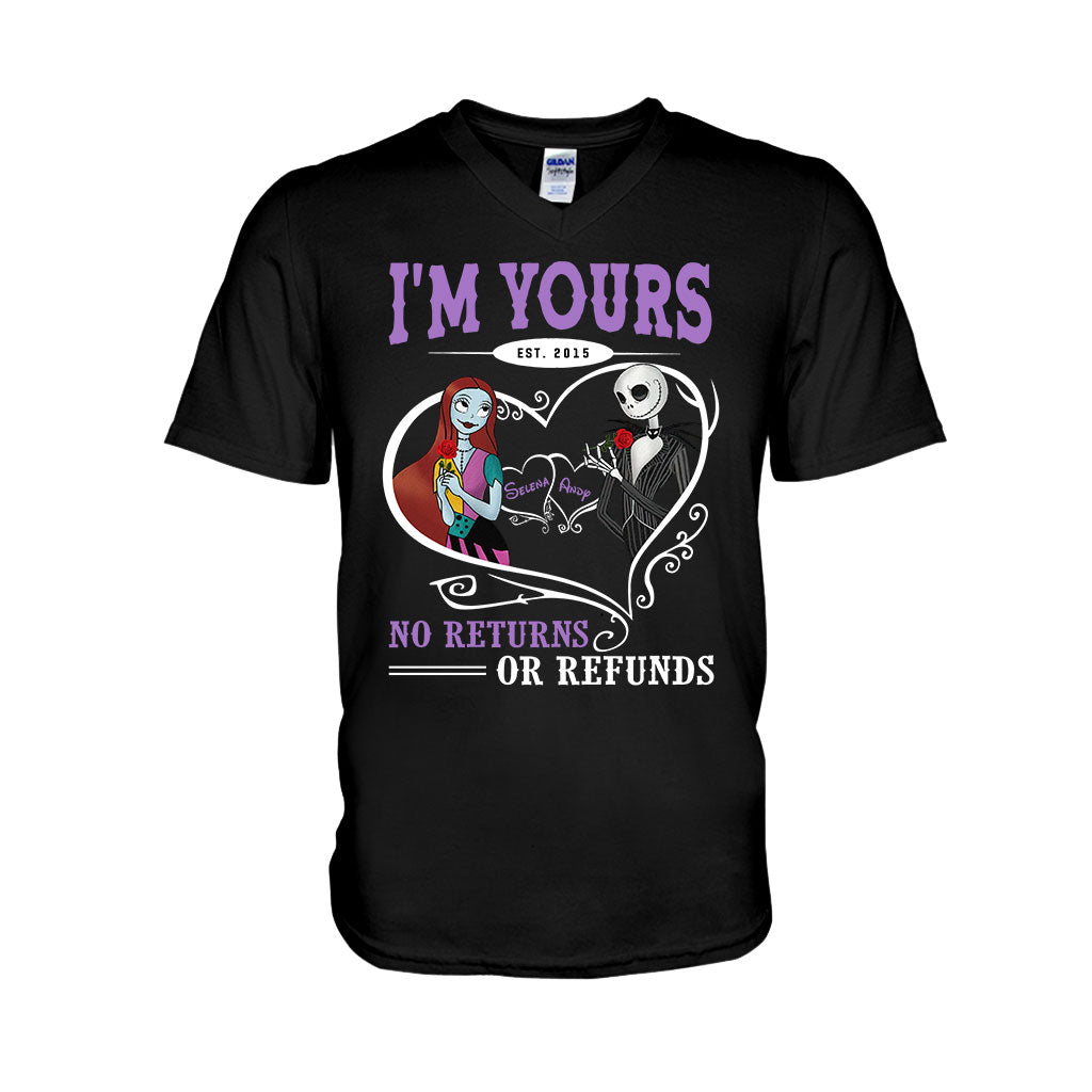 I'm Yours No Returns Or Refunds - Personalized Nightmare T-shirt and Hoodie