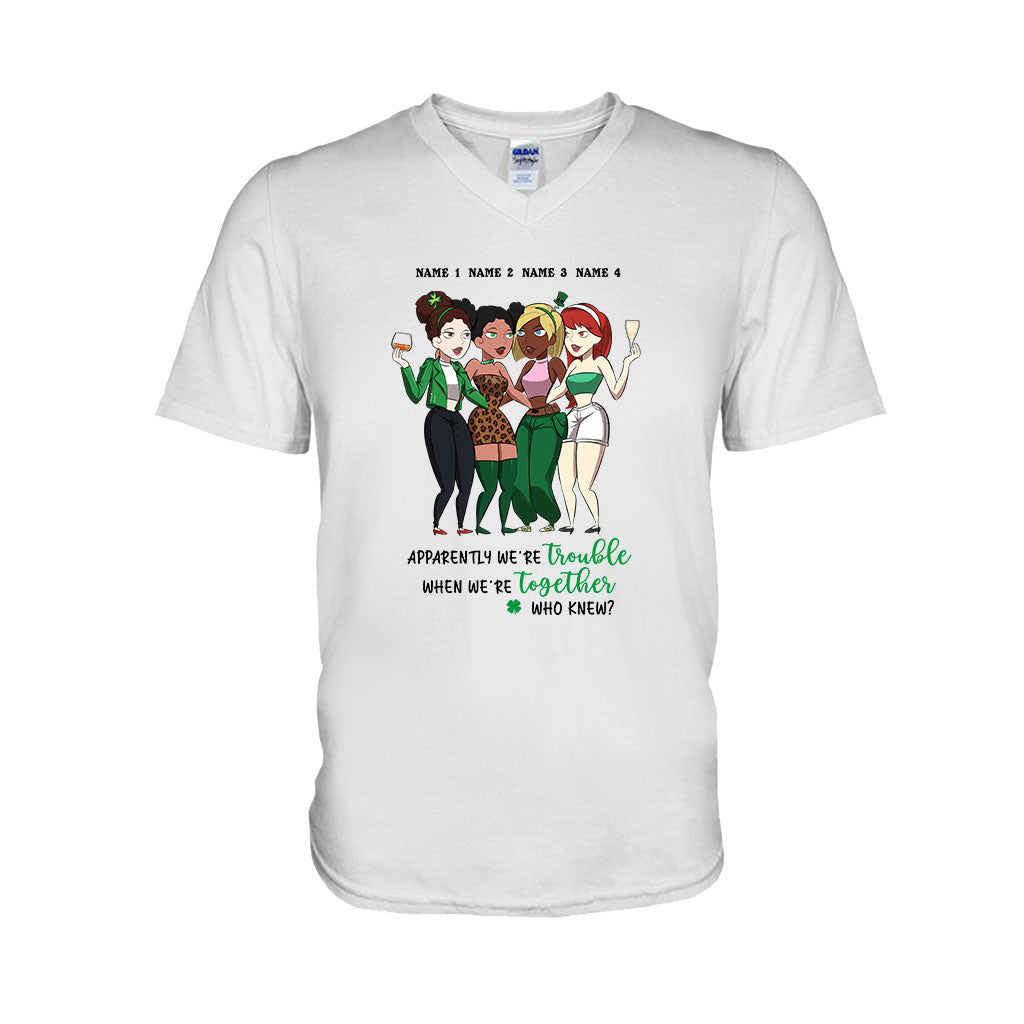 Shenanigans Coordinators - Personalized St. Patrick‘s Day Bestie T-shirt and Hoodie