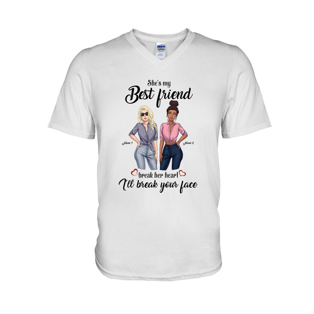 She's My Best Friend - Personalized Bestie T-shirt and Hoodie